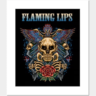FLAMING LIPS BAND Posters and Art